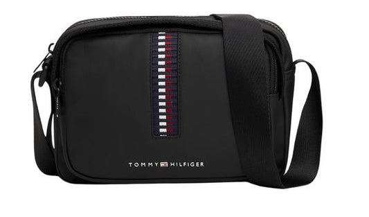 Sacoche bandouliere Tommy Hilfiger Ref 64070 BDS Noir 24*16*9 cm