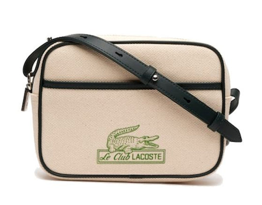 SAC BANDOULIÈRE FEMME LACOSTE AVEC IMPRIMÉ SUR LE DEVANT