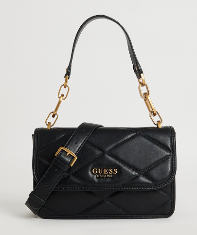 Sac bandoulière GUESS aspect matelassé