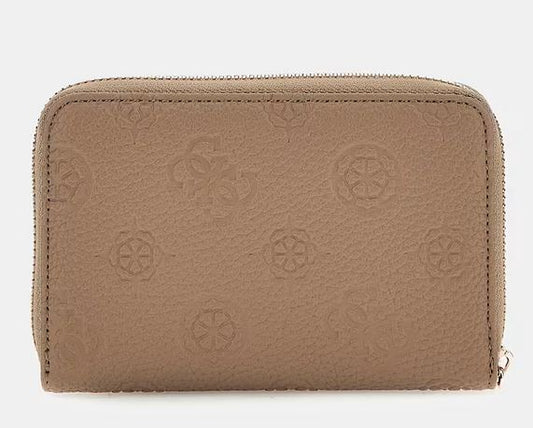 Mini portefeuille Cresidia logo 4g pivoine Guess