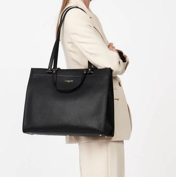 Grand sac cabas épaule Foulonné Lancaster