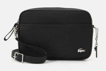 sac à main bandoulière avec logo argent