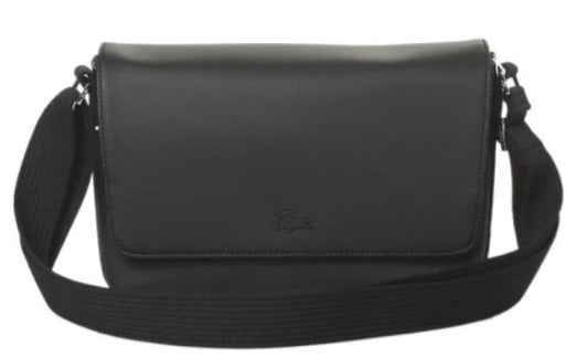 Sacoche rabat Men S Classic Homme Lacoste NH4645HC Noir