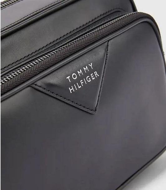 tommy hilfiger modern leather sacoche en cuir