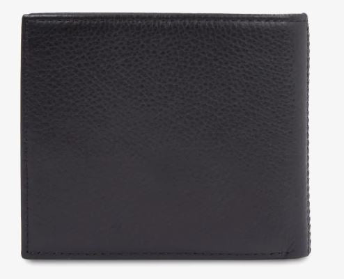 Tommy Hilfiger Portefeuille homme grand format Th Prem Leather Flap & Coin AM0AM12189 Noir