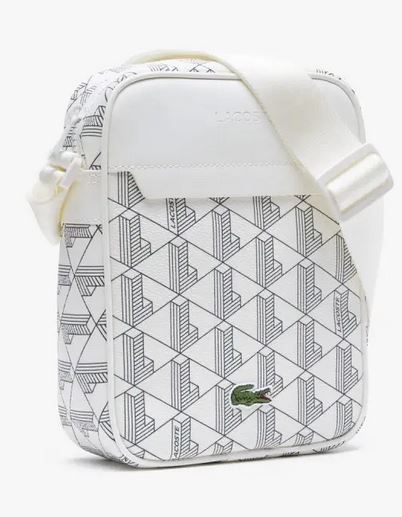 lacoste monogramme unisex sacoche
