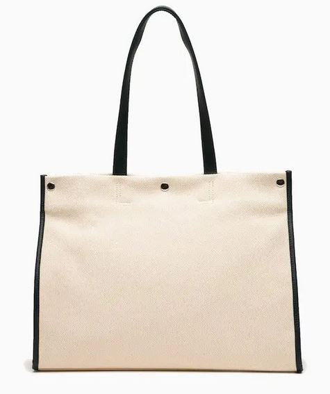 sac cabas femme lacoste avec imprimé sur le devant