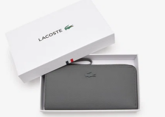 Lacoste - Daily lifestyle - portefeuille slim zippé - femme - Bol