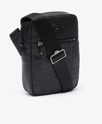Sacoche Zippée The Blend en Synthétique - Lacoste
